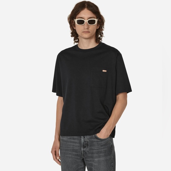 Acne studios tag detail pocket t-shirt black - Picture 7 of 13